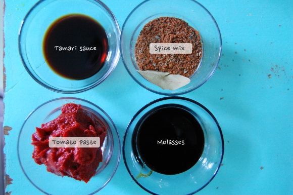 ingredients for quinoa chili